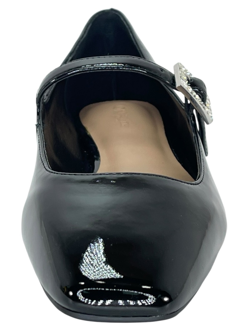 ON 34th Saadet Black Patent Leather Womens Mary Jane Flats Size 8M - Picture 6 of 13